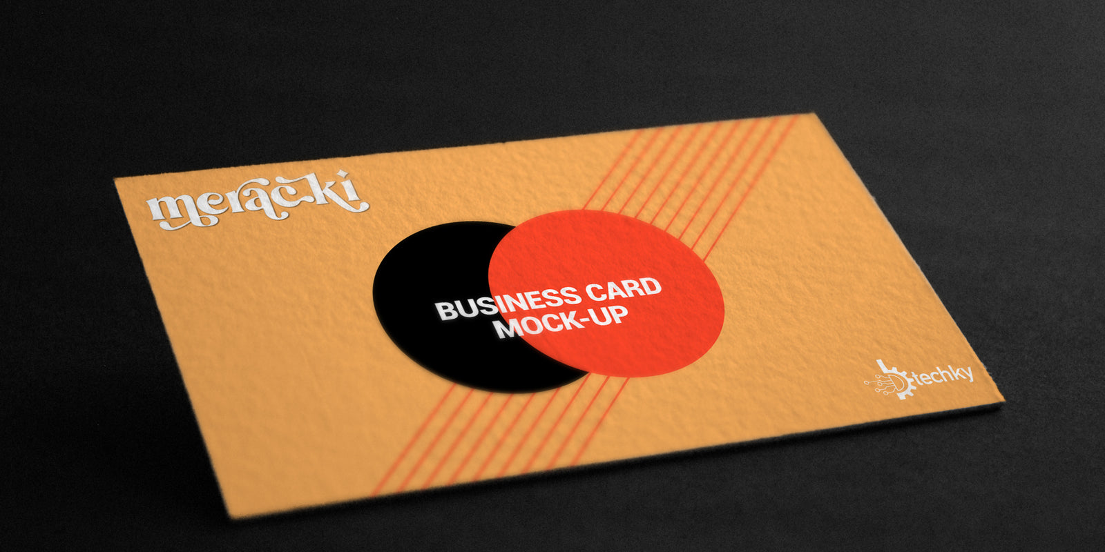 Free Business Card Photoshop Mock up