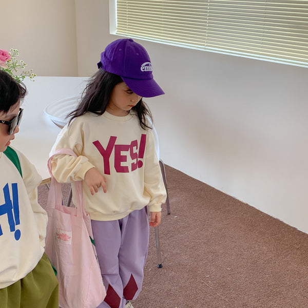 Round Neck Letter Baby Long Sleeve Western Pullover Brothers And Sisters Clothing