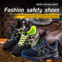 Flying Woven Steel Toe Cap Safety Shoes Male Attack Shield And Anti-stab