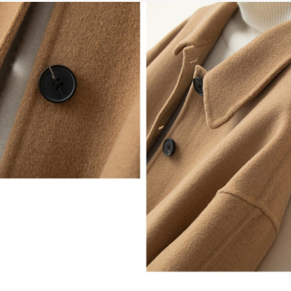 Women's Double Wool Cashmere Coat