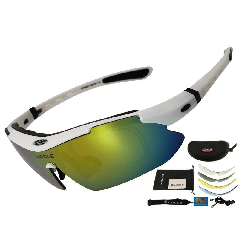 Cycling Glasses Polarized Light Discoloration Myopia Men And Women