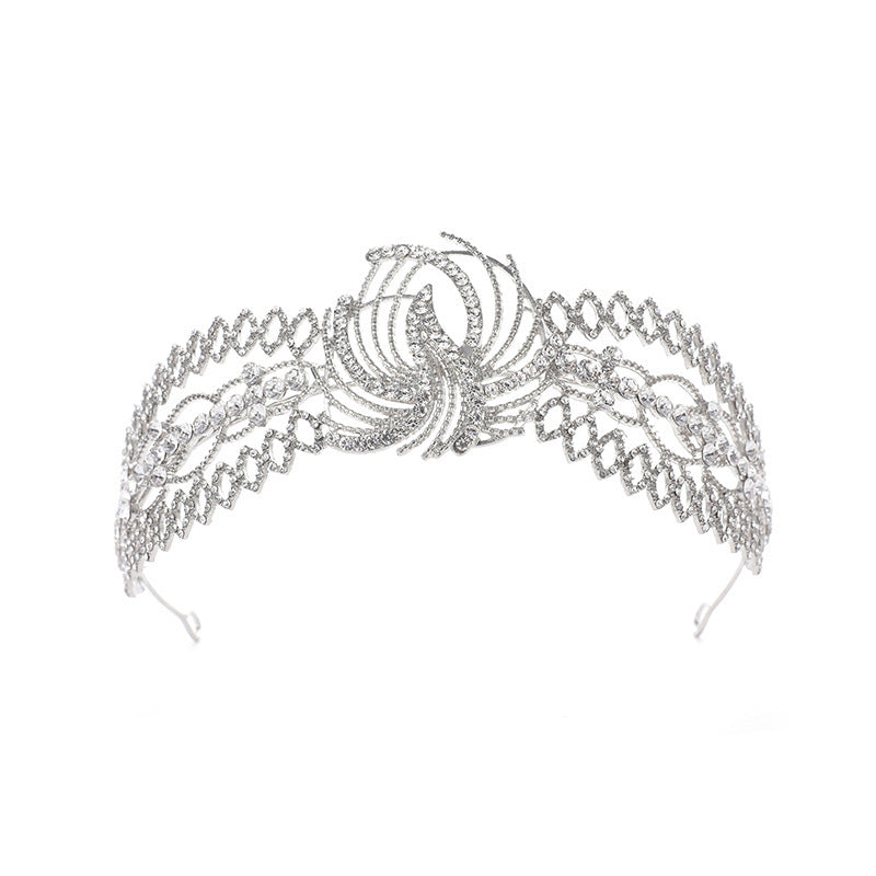 Rhinestone Crown Luxury Clothing Bridal Headdress Baroque Headband Hair Accessories