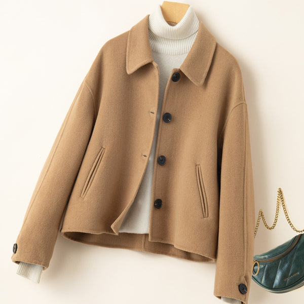 Women's Double Wool Cashmere Coat