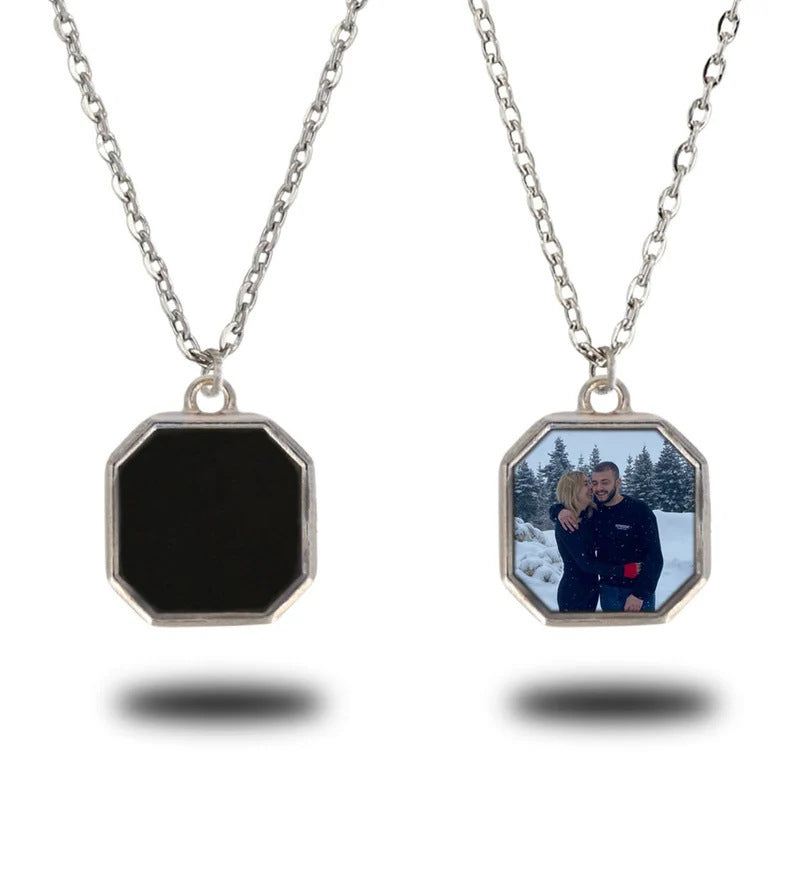 Personalized Heat-Activated Magic Necklace with Hidden Picture