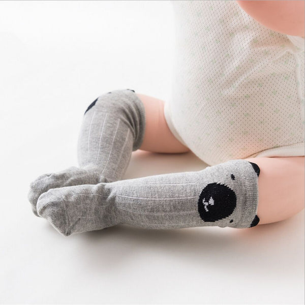 Korean Cartoon Stockings Baby Non-slip Socks Male And Female Baby Spring And Autumn Cotton Socks Children's Tube Socks Cartoon