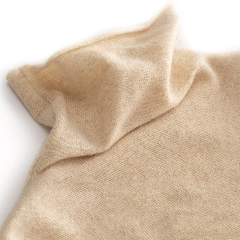 Turtleneck cashmere sweater 100 pure cashmere