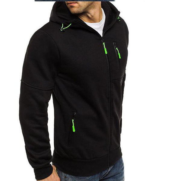 Men Hoodie Cotton Jacket