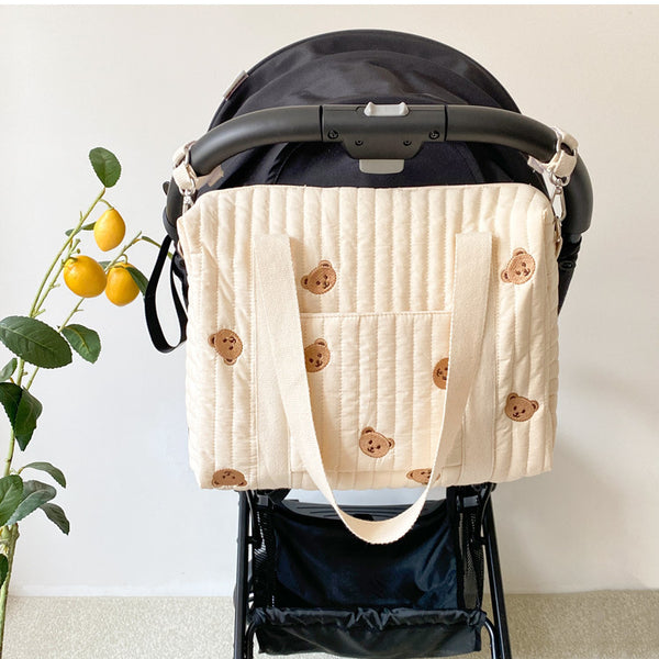 Multifunctional Storage Diaper One Shoulder Mommy Bag Messenger