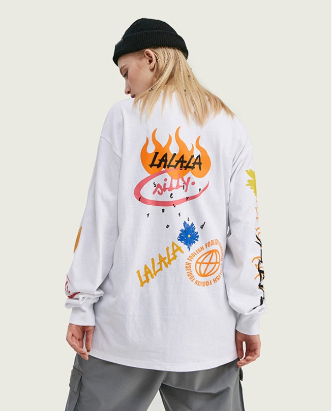 Doodle long sleeve t-shirt