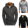 Men Hoodie Cotton Jacket