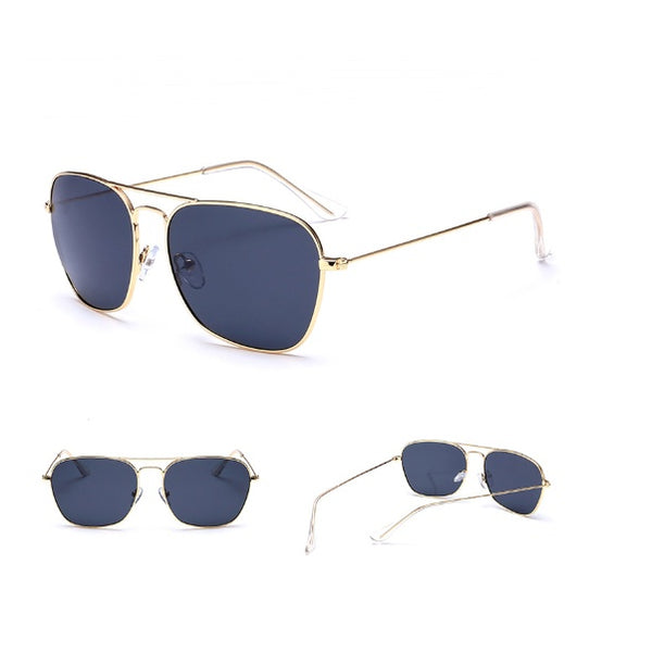 Metallic Sunglasses Real Film Couple Model Men And Women Colorful Real Polarized Sunglasses