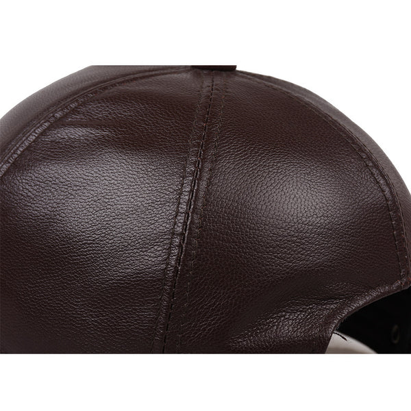 Spring And Autumn Middle-aged Dad Baseball Cap Sheepskin Old Man Cap