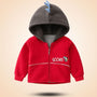 Fashionable Kids Warm Thick Hooded Jacket