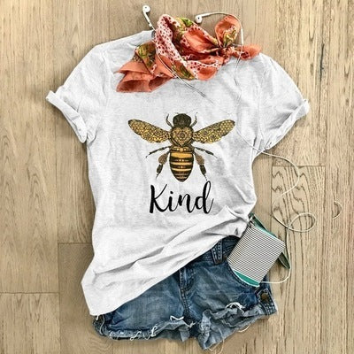 Bee print T-shirt