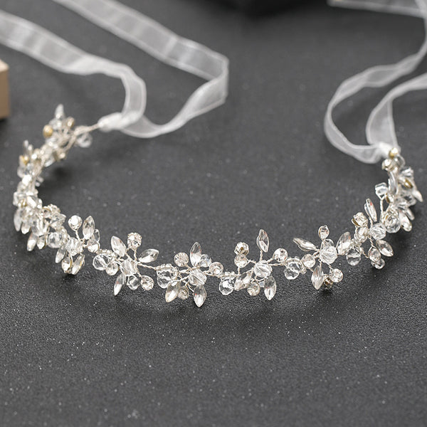 Handmade Rhinestone Hair Hoop Headwear Accessories