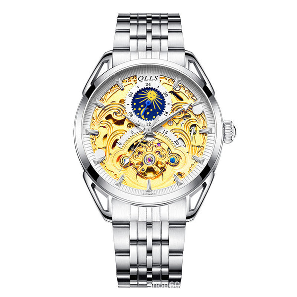 Mechanical watch fully automatic dial