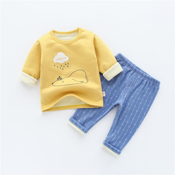 Baby And Children's Autumn And Winter Thermal Underwear