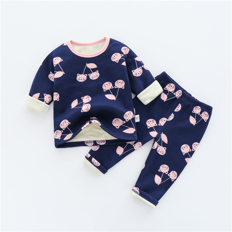 Baby And Children's Autumn And Winter Thermal Underwear