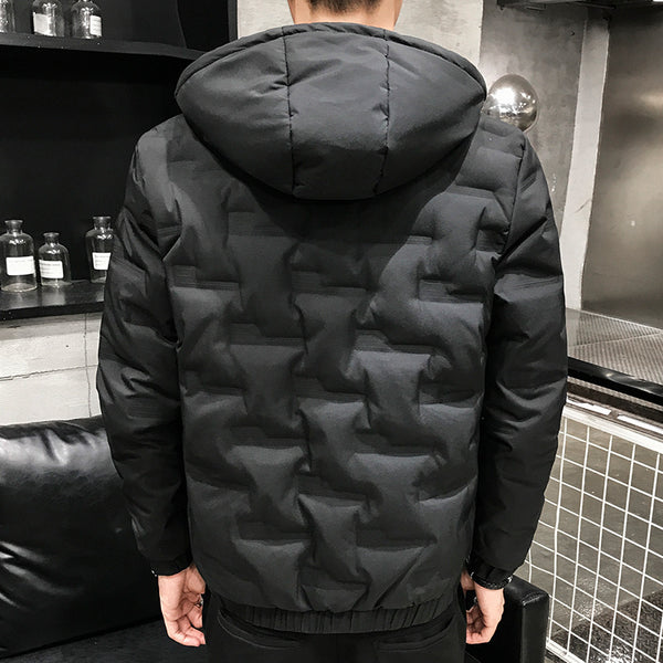 Light and Short Down Jacket for Men