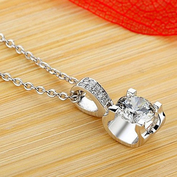 Bull Head Moissanite Diamond Necklace Pendant Female