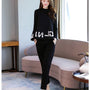 Autumn And Winter Thicker Fashion Plus Size Women's Clothing Looks Thin