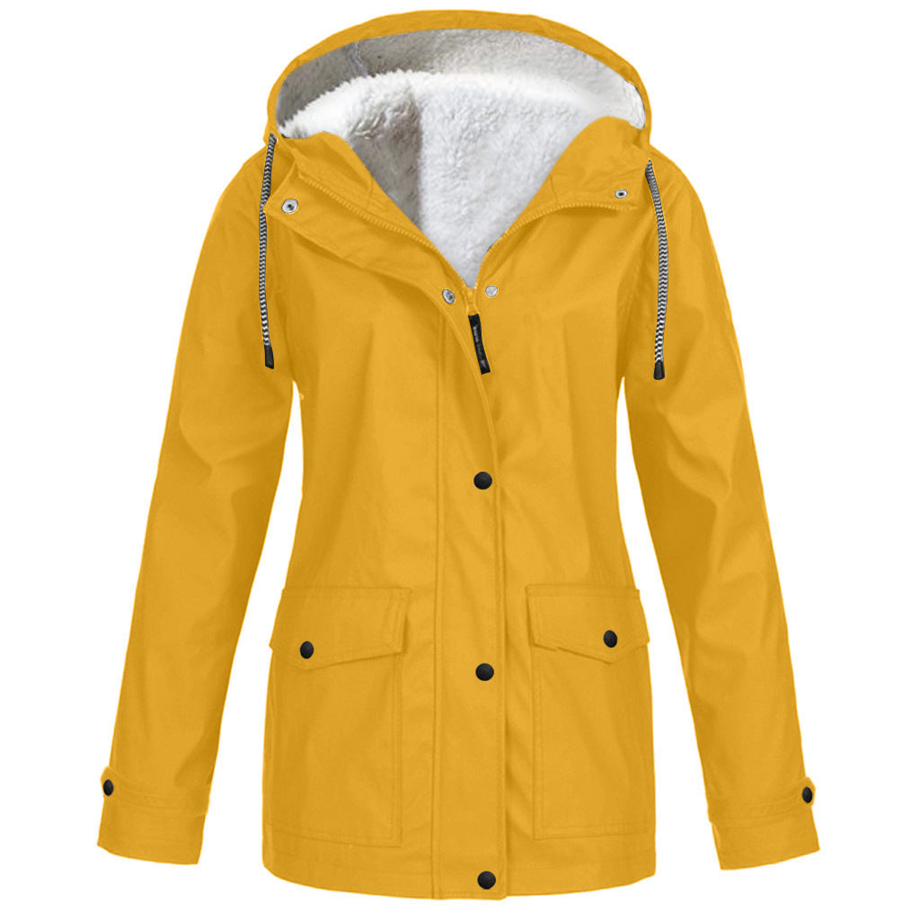 Fleece Jacket Outdoor Mountaineering Hooded Jacket