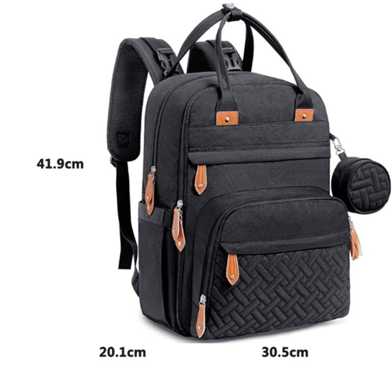 Large Capacity Portable Double Shoulder Mommy Bag