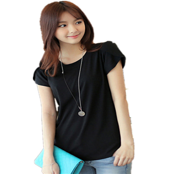 Short-Sleeved Women'S T-Shirt Summer Bottoming Shirt