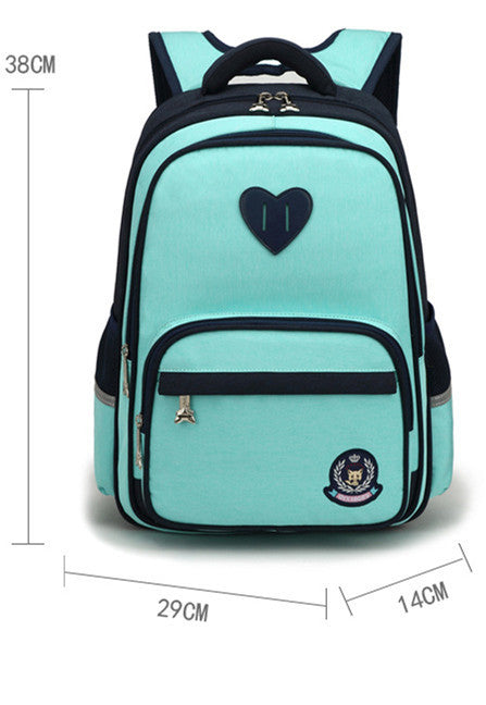 Seven Star Fox Primary School Backpack -  Durable Oxford Cloth