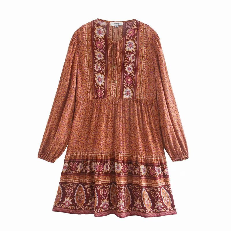 Boho Style Loose Lace Dress