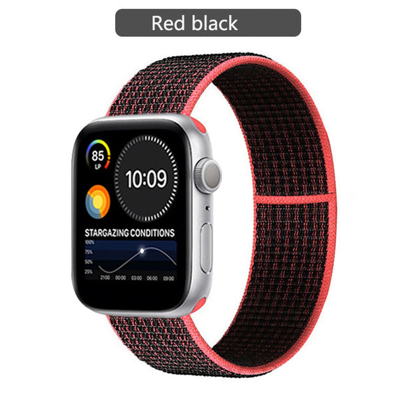 Compatible with Apple, The Watch Band Is Suitable For Watch Nylon Loop Iwatch3456 Sports Se Six Representative Band Manufacturers