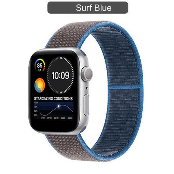 Compatible with Apple, The Watch Band Is Suitable For Watch Nylon Loop Iwatch3456 Sports Se Six Representative Band Manufacturers