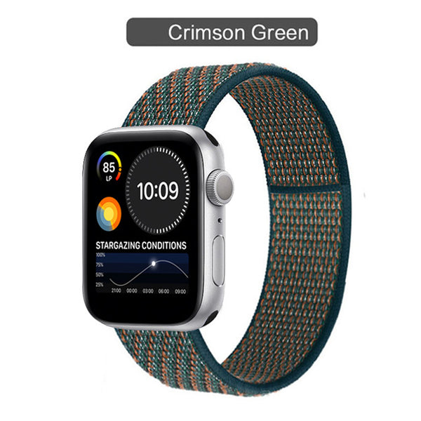 Compatible with Apple, The Watch Band Is Suitable For Watch Nylon Loop Iwatch3456 Sports Se Six Representative Band Manufacturers