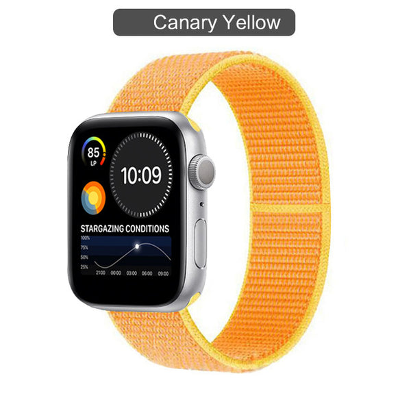 Compatible with Apple, The Watch Band Is Suitable For Watch Nylon Loop Iwatch3456 Sports Se Six Representative Band Manufacturers