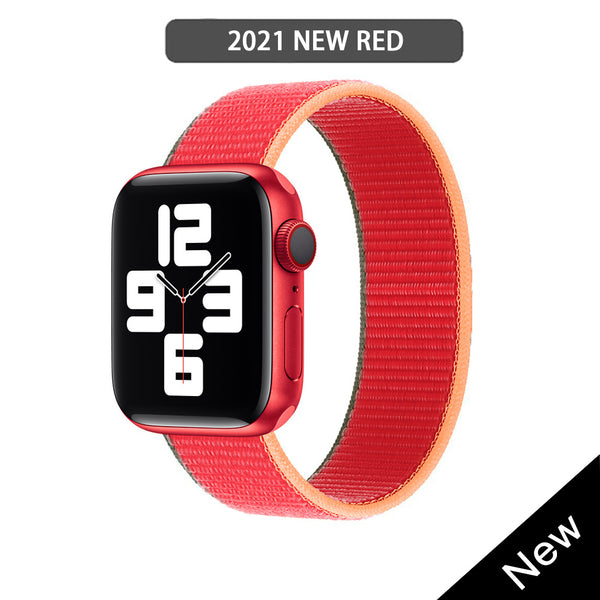 Compatible with Apple, The Watch Band Is Suitable For Watch Nylon Loop Iwatch3456 Sports Se Six Representative Band Manufacturers