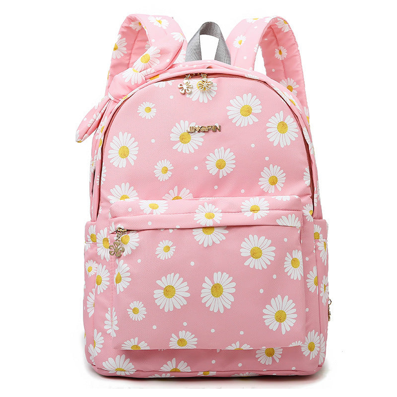 Little Daisy Mommy Bag, Mother Bag, Shoulder Multifunctional Diaper Bag, Maternal And Child Backpack