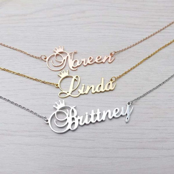 Personalized Custom Name Chain, English Letter Fashion Necklace