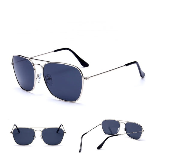 Metallic Sunglasses Real Film Couple Model Men And Women Colorful Real Polarized Sunglasses