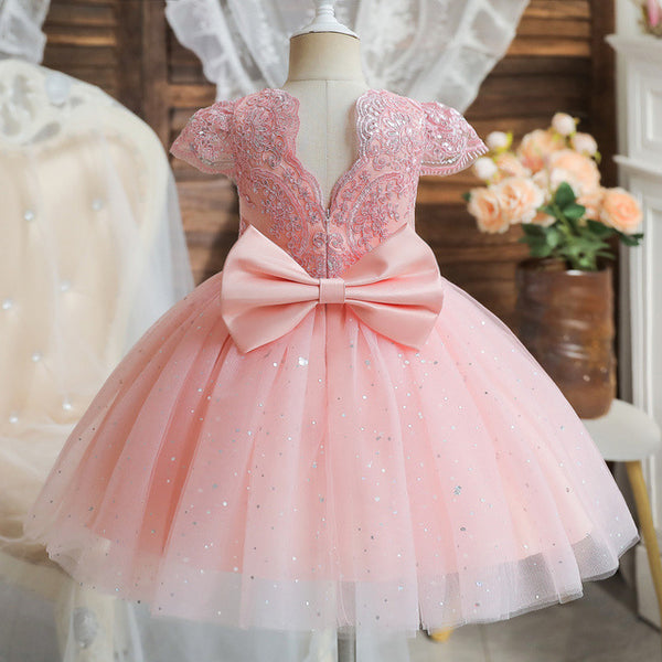 Girls' Fashion Umbrella Princess Dress