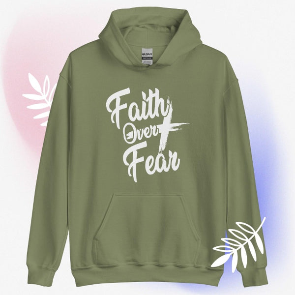 Christian Faith Fear Hoodie