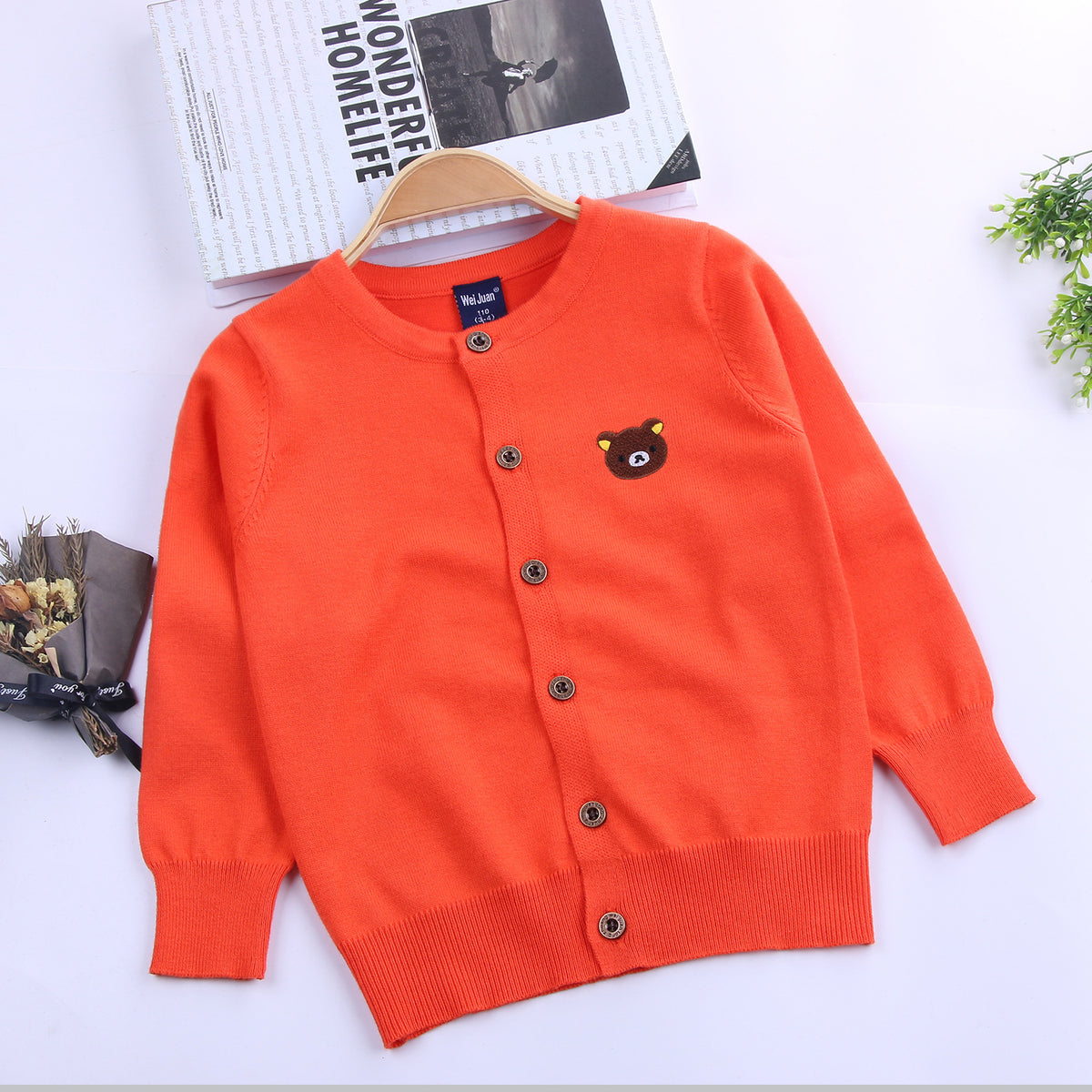 Classic Explosion Boys Knit Cardigan Thin Kids Jacket