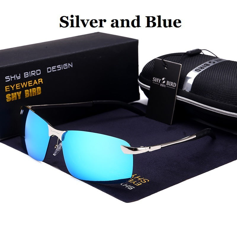 Polarized color changing sunglasses