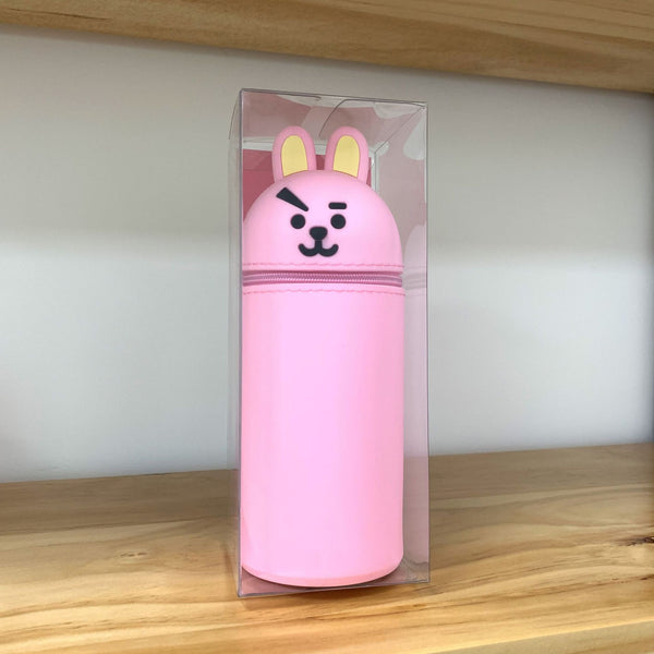 Silicone pencil case zipper