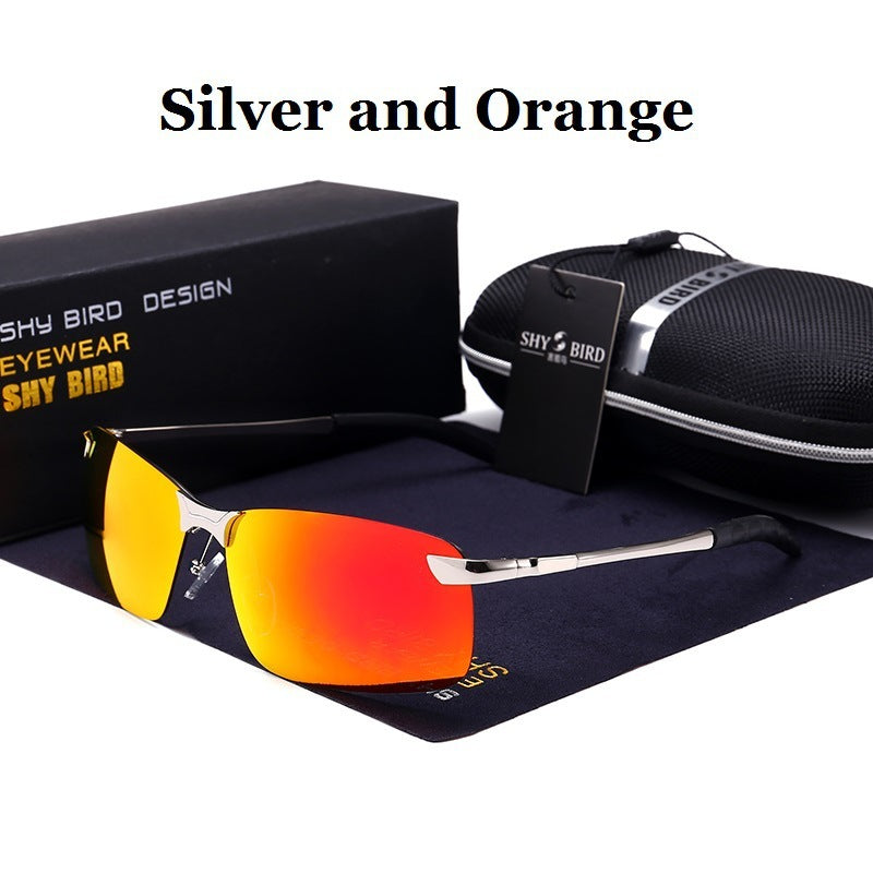 Polarized color changing sunglasses