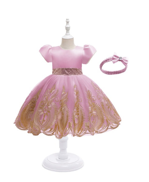 Girls Dress European And American Princess Dress Mesh Tutu Skirt