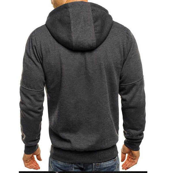 Men Hoodie Cotton Jacket