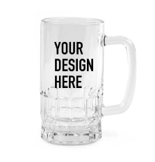 Personalize Clear Beer Mug