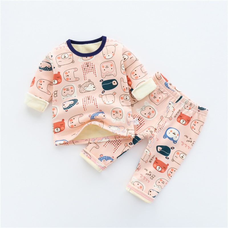 Baby And Children's Autumn And Winter Thermal Underwear