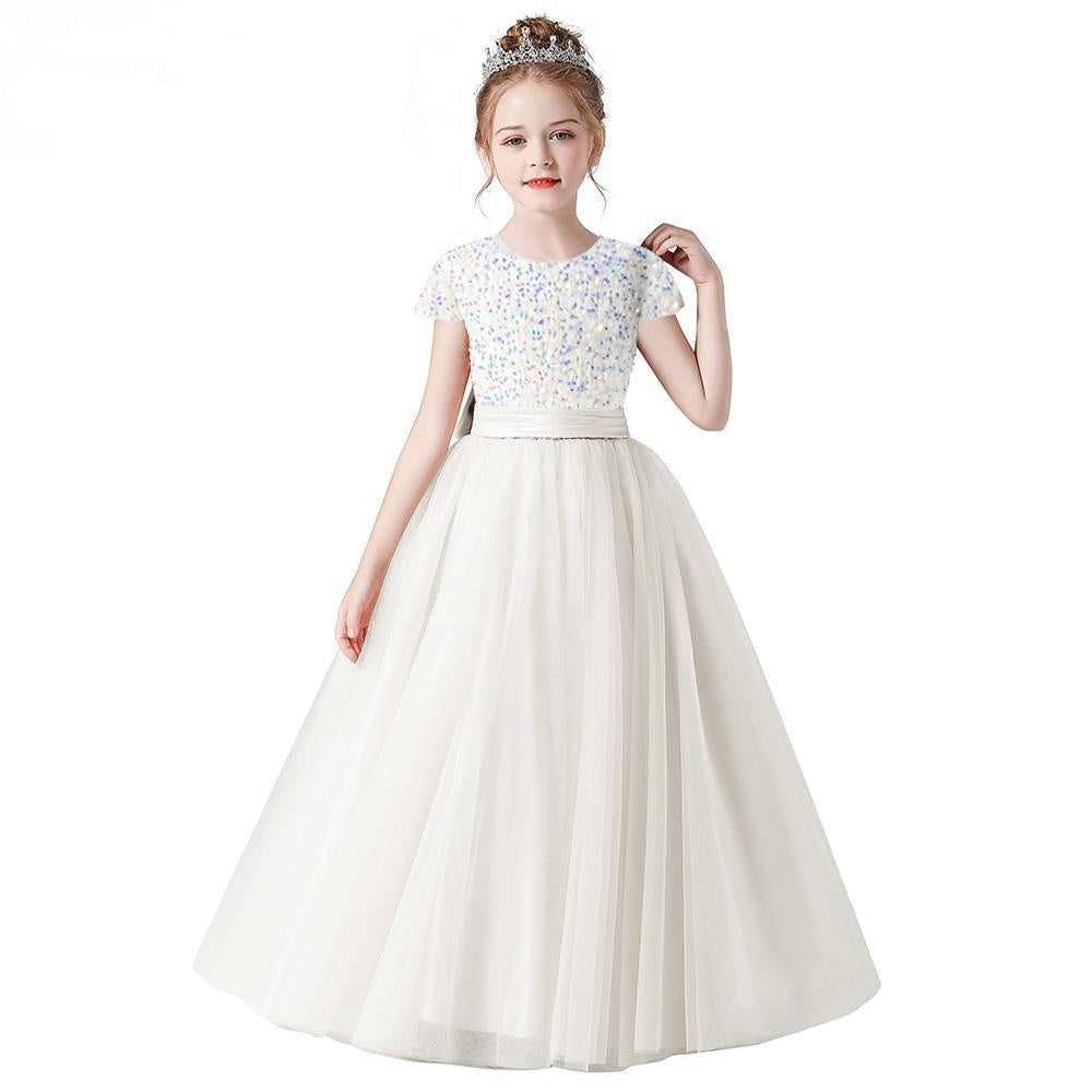 Girls New Princess Dress Piano Playing Dress