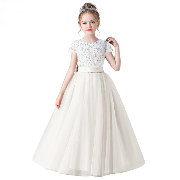 Girls New Princess Dress Piano Playing Dress